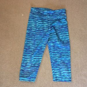 Justice size 16 blue capris